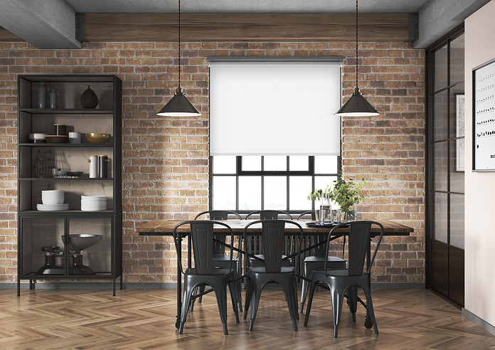 Anti-Bacterial, Snow - Twist&Fit Roller Blind - Image 5